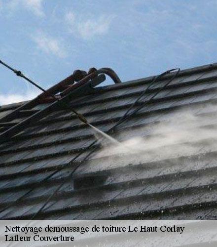Nettoyage demoussage de toiture  le-haut-corlay-22320 Lafleur Couverture