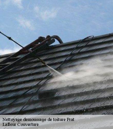 Nettoyage demoussage de toiture  prat-22140 Lafleur Couverture