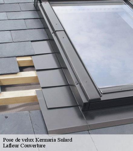 Pose de velux  kermaria-sulard-22450 Lafleur Couverture