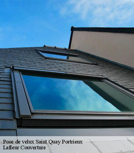 Pose de velux  saint-quay-portrieux-22410 Lafleur Couverture